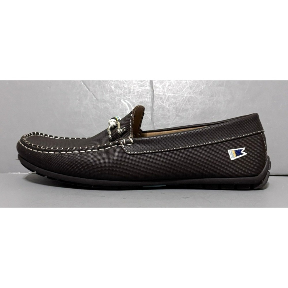 Rimowa Shoes 10.5 Mens Waterman Slip On Fathom Brown Loafers Portugal Made